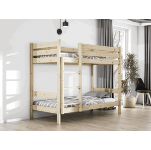 Elvisia Patrová postel TED s roštem | borovice 90 x 200 cm