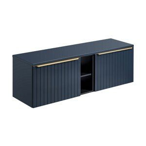 ArtCom Koupelnová skříňka s deskou SANTA FE Blue D140/1 | 140 cm