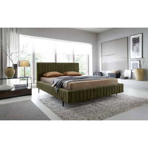 Artelta Manželská postel PLISSA | 160 x 200 cm Farebné prevedenie PLISSA: Nube 33