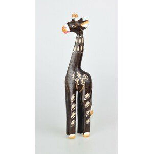 Dřevěná Dekorace Žirafa Dora