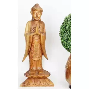 Dřevěná Socha - Buddhy, 40 cm