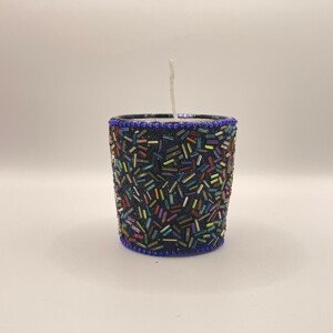 Dekorativní svíčka - Modrá