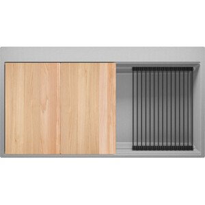 Kuchyňský dřez granitový jednokomorový bez odkapávače s největší komorou MAX Oslo 100 Multilevel + Dárek