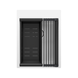 Kuchyňský dřez granitový jednokomorový bez odkapávače s velkou komorou XXL Oslo 40 Top + Dárek