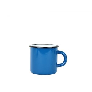 Smaltovaný hrnek 7cm/ 0,25l petrolejová modrá, vyrobeno pro BELIS/SFINX