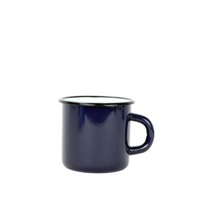 Smaltovaný hrnek 8 cm/0,35l kobaltová modrá, vyrobeno pro BELIS/SFINX
