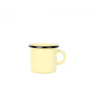 Smaltovaný hrnek 7cm/ 0,25l krémový, vyrobeno pro BELIS/SFINX