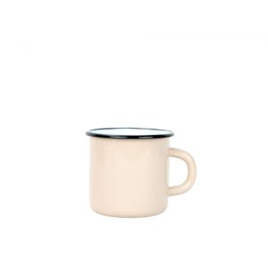 Smaltovaný hrnek 7cm/ 0,25l starorůžový, vyrobeno pro BELIS/SFINX