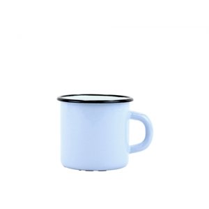 Smaltovaný hrnek 8 cm/0,35l světlemodrá, vyrobeno pro BELIS/SFINX