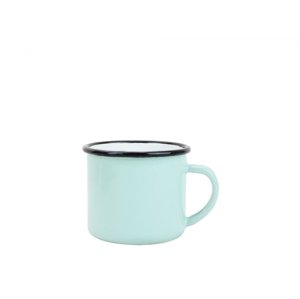 BELIS Smaltovaný hrnek 8 cm/0,35l, mint