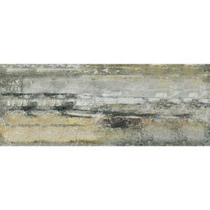 Monee OLEJOMALBA, abstraktní, 180/70 cm - žlutá, bílá, světle zelená