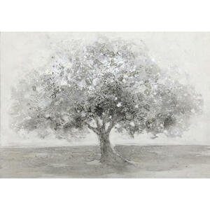 Monee OLEJOMALBA, stromy, 100/70 cm - šedá, bílá