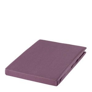 Fleuresse PROSTĚRADLO NAPÍNACÍ, žerzej, fialová, 180/200 cm - fialová