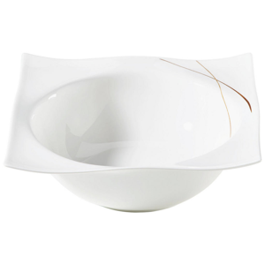 Ritzenhoff Breker MISKA NA SALÁT 14 CM, porcelán - hnědá, bílá