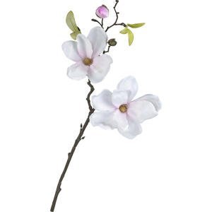UMĚLÁ KVĚTINA magnolie 50 cm - krémová, pink