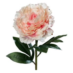 UMĚLÁ KVĚTINA růže 63 cm - růžová