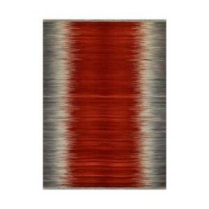 Esposa ORIENTÁLNÍ KOBEREC, 120/180 cm, šedá, červená - šedá, červená