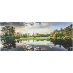 Monee OBRAZ SKLENĚNÝ, krajina & příroda, 125/50 cm - vícebarevná