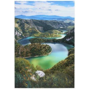 Monee OBRAZ SKLENĚNÝ, krajina & příroda, 80/120 cm - vícebarevná