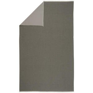 Novel MĚKKÁ DEKA, bavlna, 140/210 cm - šedá, tmavě šedá