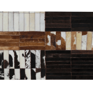 Luxusní koberec KŮŽE Typ4, patchwork, 201x300 cm