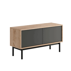 RTV stolek BERGEN BRTV104, dub jaskson hickory/grafit