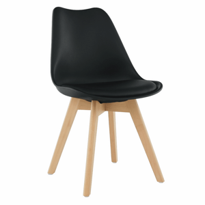 Židle BALI 2 NEW, černá / buk