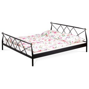 Kovová postel BED-1907 BK 90x200 cm