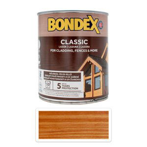 BONDEX Classic - matná tenkovrstvá syntetická lazura 0.75 l Teak