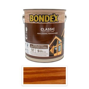 BONDEX Classic - matná tenkovrstvá syntetická lazura 5 l Redwood