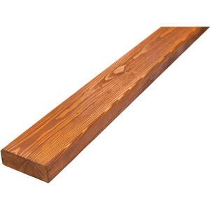 Latě na lavičku dřevěné, smrk, barvené - odstín borovice 35x100x1500, kvalita AB