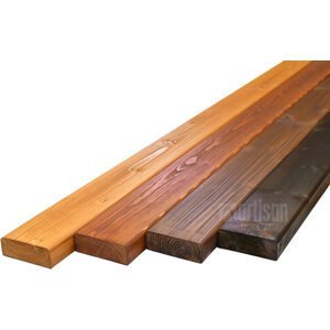Latě na lavičku dřevěné, smrk, barvené - odstín borovice 35x100x1950, kvalita AB