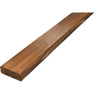 Latě na lavičku dřevěné, smrk, barvené - odstín ořech 35x100x1950, kvalita AB