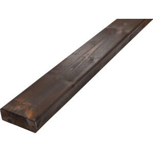 Latě na lavičku dřevěné, smrk, barvené - odstín palisandr 35x100x1500, kvalita AB
