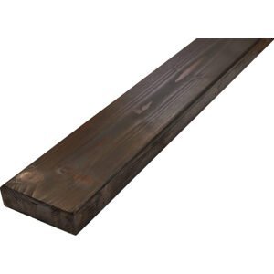 Latě na lavičku dřevěné, smrk, barvené - odstín palisandr 35x120x1750, kvalita AB