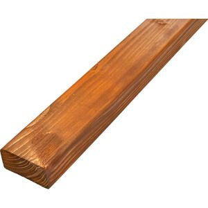 Latě na lavičku dřevěné, smrk, barvené - odstín borovice 35x70x1950, kvalita AB