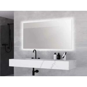MAXIVA Koupelnové zrcadlo - SP1, 100x65 cm, LED osvětlení