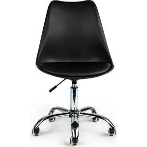 Bestent Kancelářská židle černá skandinávsky styl BASIC
