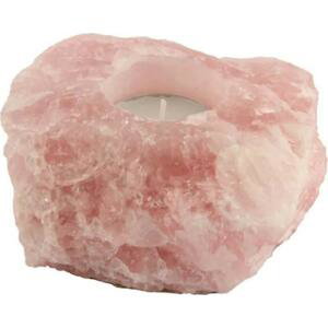 Milujeme Kameny Svícen - růženín surový kámen