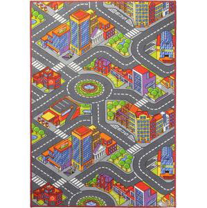Koberce Breno Kusový koberec BIG CITY 97, Vícebarevné, 100 x 165 cm
