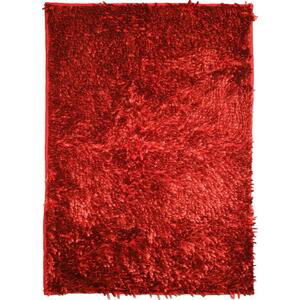 Koberce Breno Koupelnová předložka RASTA MICRO NEW - red, Červená, 70 x 140 cm