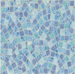 8718483107414 Samolepící fólie Gekkofix Mozaika modrá šířka 67,5 cm - dekor 722