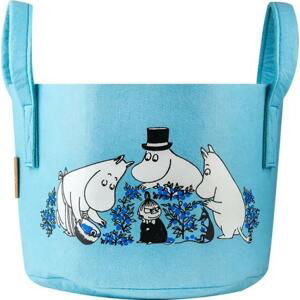 Úložný koš Moomin Blueberries 17l, modrý