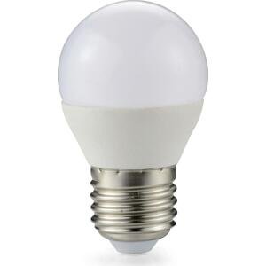 BERGE LED žárovka - E27 - G45 - 1W - 85Lm - koule - neutrální bílá