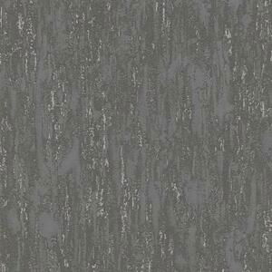 Vliesové tapety na zeď Finesse 10226-15, rozměr 10,05 m x 0,53 m, vertikální stěrka tmavě šedá se stříbrnými odleskyy, Erismann