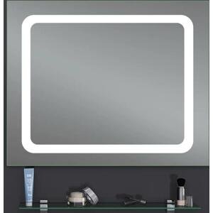Kingsbath Lava Hella 80x65 koupelnové zrcadlo s LED podsvícením
