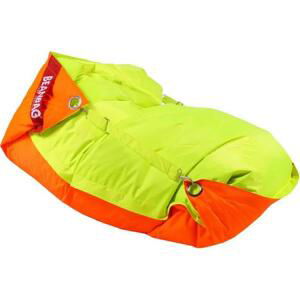 Beanbag Sedací vak 189x140 duo fluo orange - fluo limet