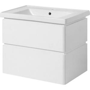 Kingsbath Lion Vesta II 100 White koupelnová skříňka s umyvadlem