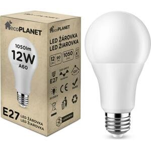 BERGE LED žárovka ecoPLANET - E27 - A60 - 15W - 1500Lm - teplá bílá