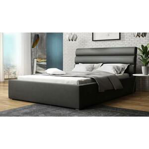 Čalouněná postel s rolovatelným roštem Exorim, Rozměr postele: 120x200, Potah: Victoria 14 868